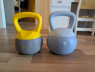 2 Mancuernas Rusas 10kg (Maniboom y ProIron)