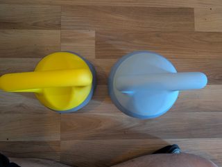 2 Mancuernas Rusas 10kg (Maniboom y ProIron)