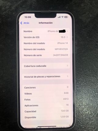 iPhone 14 rosa