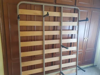 Somier metálico y de madera