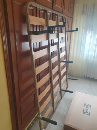 Somier metálico y de madera