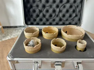 Kit 6 Brocas Diamante Premium