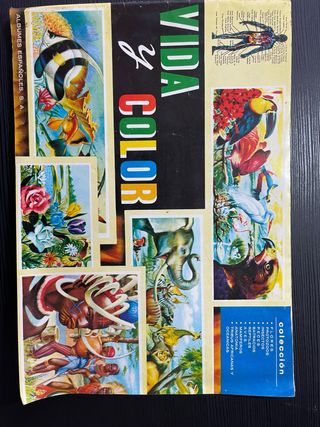 Álbum de cromos Vida y Color
