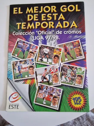 Álbum Cromos Liga 97-98 Oficial