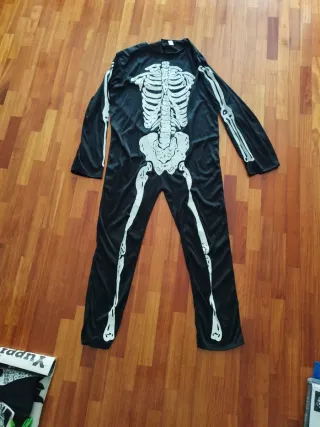 Disfraz Esqueleto Halloween Talla M-L adulto