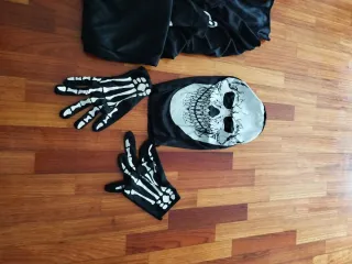 Disfraz Esqueleto Halloween Talla M-L adulto