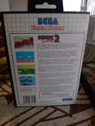 Sonic The Hedgehog 2 - Master System