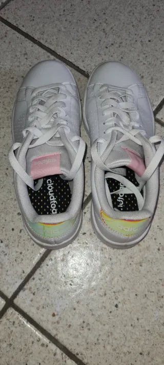 Adidas Scarpe Ragazza Bianco Rosa Tg 38