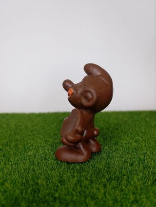 Pitufo di cioccolato con biscotto Puffo
