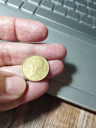 Moneda 10 céntimos Francia 1964