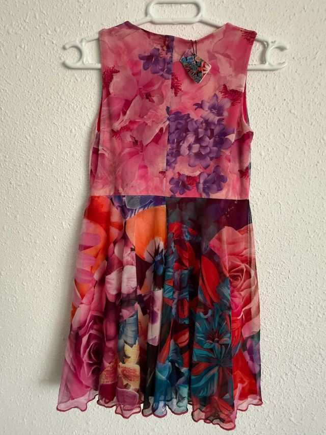 Desigual Vestido Flores Niña