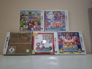 Lote 11 Videojuegos Nintendo 3DS DS Vita Wii U