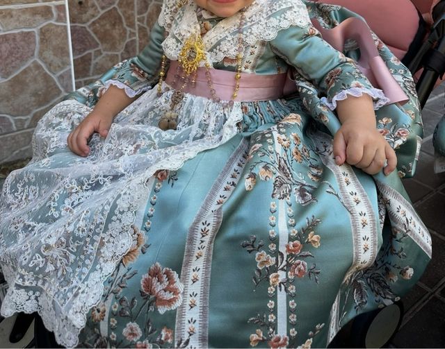 Traje de Fallera Niña 3 Años