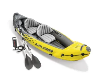 Kayak inflable Intex Explorer K2 para 2 personas