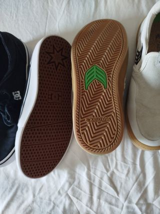 2 Pares Zapatos DC Shoes Talla 37
Uno Cariuma,como