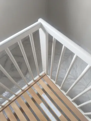 Cuna IKEA blanca