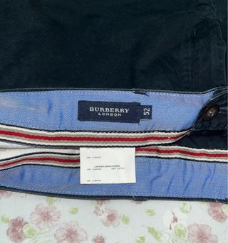 Pantalones cortos Burberry azul marino