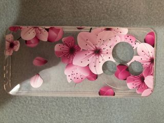 Custodia con fiori rosa per Alcatel 1S 2019