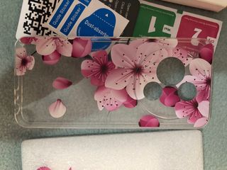 Custodia con fiori rosa per Alcatel 1S 2019