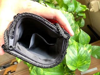 Bolso de fiesta lentejuelas negro 