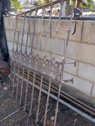 Rejas de ventana metálicas