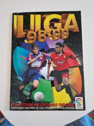 Álbum Cromos Liga 98-99