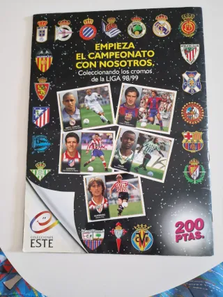Álbum Cromos Liga 98-99