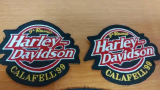 3 Parches Harley Davidson Calafell 99/00