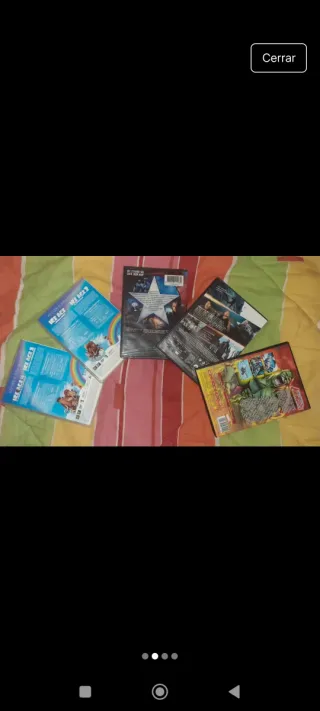 Lote 7 Películas DVD (Español)