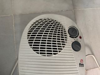 Calefactor blanco