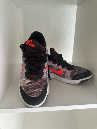 Zapatillas Nike Deportivas Negro Naranja