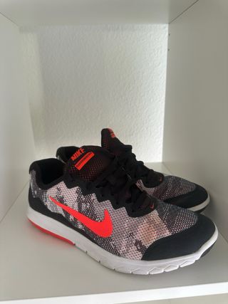Zapatillas Nike Deportivas Negro Naranja