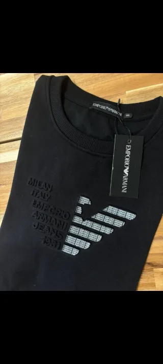 Sudadera Emporio Armani Negra