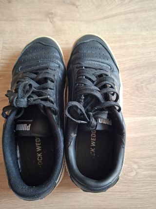 Bambas puma color negro talla 41