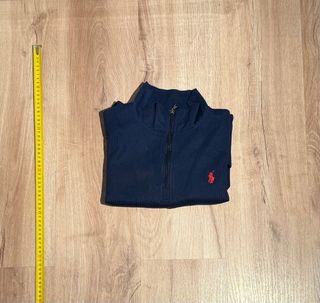Jersey Ralph Lauren Azul Media Cremallera