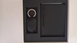 Cartera y llavero Emporio Armani hombre