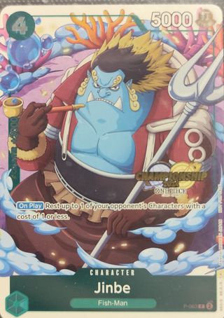 One Piece TCG Jinbe Championship P-063