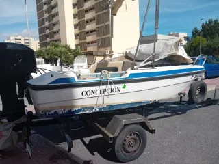 Barco Río 4m Motor 40CV 2T
Incluye remolque papele