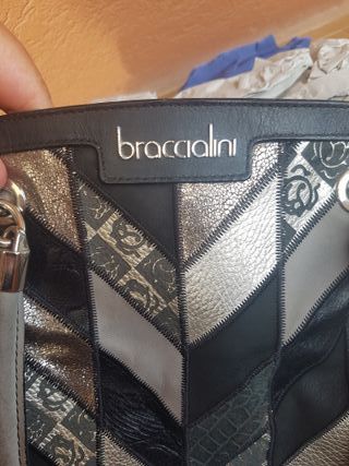 Braccialini Shopper Naomi Patch Borsa donna 