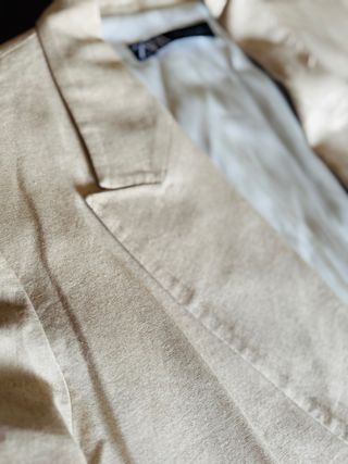 Americana Lino Zara Talla XXL