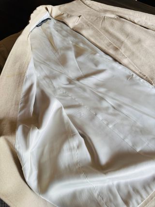 Americana Lino Zara Talla XXL