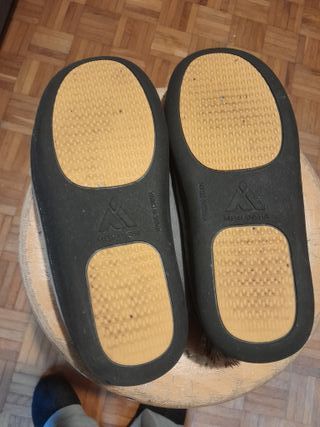 Pantofole Donna Grigie con Pelliccia