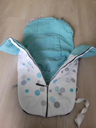 Saco silla bebé estampado círculos