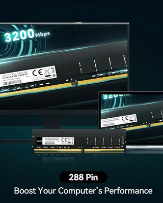 💰 - Lexar UDIMM DDR4 8GB, 3200 MHz RAM, 288-Pin U-