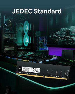 💰 - Lexar UDIMM DDR4 8GB, 3200 MHz RAM, 288-Pin U-
