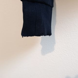 Felpa con cappuccio nera 