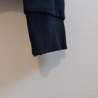 Felpa con cappuccio nera 