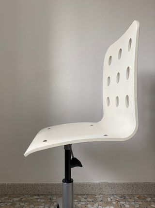 Silla de escritorio IKEA blanca
