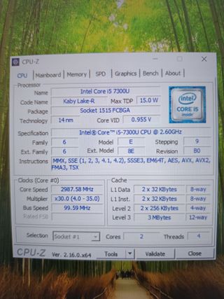 Ordenador portátil Lenovo i5 con disco SSD