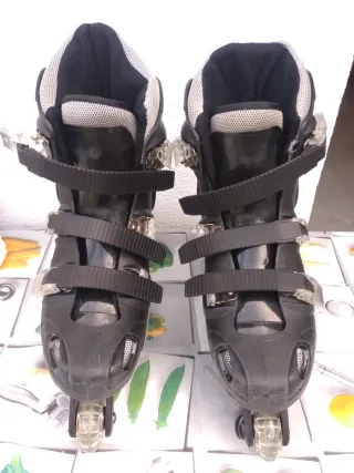 Patines en línea negros número 43  44 venta en per